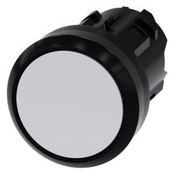 Siemens SIRIUS ACT Drucktaster 22,3mm rund flach tastend rot Kunststoff Front... SIEMENS-3SU10000AB200AA0 4011209947146 (Abb. 1)