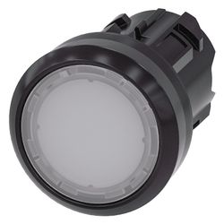 Siemens Leuchtdrucktaster 3SU1001-0AB50-0AA0 flach rund blau 22,3mm Kunststof... SIEMENS-3SU10010AB500AA0 4011209947139 (Abb. 1)
