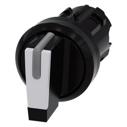 Siemens Knebelschalter 3SU1002-2BL60-0AA0 beleuchtbar 3 Schaltstellungen 22,3... SIEMENS-3SU10022BL600AA0 4011209955370 (Abb. 1)