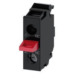 Siemens Kontaktmodul 1Ö Bodenbefestigung Schraubanschluss 6A 3SU1400-2AA10-1C... SIEMENS-3SU14002AA101CA0 4011209950924 (Abb. 1)