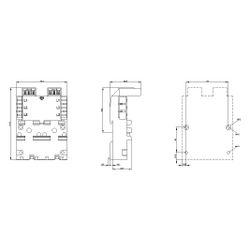 Siemens 3-Phasen-Sammelschiene SIRIUS inkl. Erweiterungsstecker für 2 Leistungsschal... SIEMENS-3RV29174A 4011209719101 (Abb. 1)