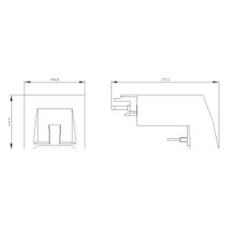 Siemens Verbindungsstecker S00 mit Federzuganschluss für SIRIUS Systembaukasten 3... SIEMENS-3RV29175AA00 4011209719132 (Abb. 1)