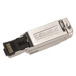 Siemens RJ45 Steckverbinder IE FC Plug 180 4x2 Metallgehäuse IP20 13,7x16x55m... SIEMENS-6GK19011BB112AA0 4019169853965 (Abb. 1)