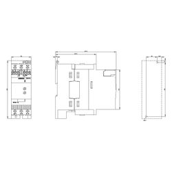 Siemens Sanftstarter 3RW30361BB14 S2 45A 22kW 200-480V 110-230V AC/DC Schraubansc... SIEMENS-3RW30361BB14 4011209719279 (Abb. 1)