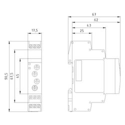 Siemens Zeitrelais 7PV15081AW30 Multifunktion 1 Wechsler 7 Funktionen 0,05-360.00... SIEMENS-7PV15081AW30 4011209777262 (Abb. 1)
