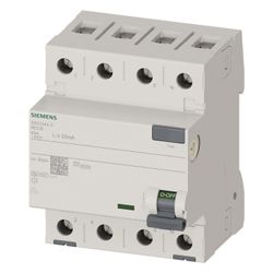 Siemens FI-Schutzschalter Siemens, 4-polig, Typ F, 40A, 30mA, 5SV3344-3... SIEMENS-5SV33443 4001869484464 (Abb. 1)