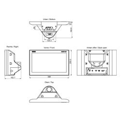 Siemens SIMATIC HMI TP1500 Comfort Panel 15,6" TFT 1366x768px IP65 396x225,5x... SIEMENS-6AV21240QC240BX0 4047623408789 (Abb. 1)
