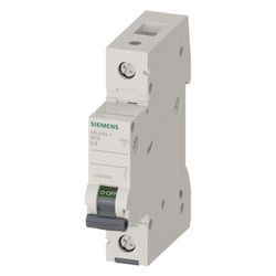 Siemens Leitungsschutzschalter 5SL4 1-polig C 4A 10kA 1TE 5SL41047... SIEMENS-5SL41047 4001869440125 (Abb. 1)