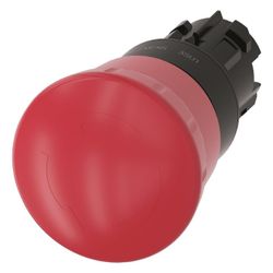 Siemens 3SU10001HB200AA0 Not-Halt-Pilz- drucktaster 22mm rund rot Drehent.... SIEMENS-3SU10001HB200AA0 4011209937758 (Abb. 1)