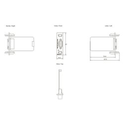 Siemens SIMATIC S7-400 Schnittstellenmodul IF963-TTY 19x67x87mm 6ES7963-2AA10... SIEMENS-6ES79632AA100AA0 4019169239288 (Abb. 1)