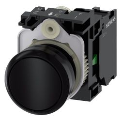 Siemens 3SU1100-0AB10-1BA0 DRUCKTASTER, SCHWARZ... SIEMENS-3SU11000AB101BA0 4011209959347 (Abb. 1)