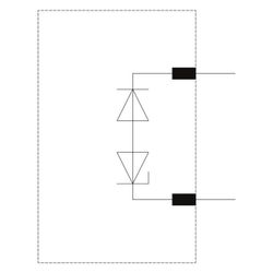 Siemens Diodenkombination 12-250V DC für Hilfs- und Motorschütze Baugröße S00 3RT... SIEMENS-3RT29161EH00 4011209739994 (Abb. 1)