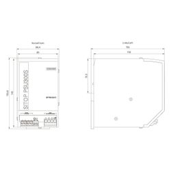 Siemens SITOP PSU300S Stromversorgung 24V 20A 480W 3-phasig Schraubanschluss IP20... SIEMENS-6EP14362BA10 4025515151388 (Abb. 1)