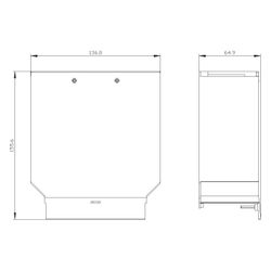 Siemens Klemmenabdeckung 3VA9211-0WG30 verbreitert für 3VA1250... SIEMENS-3VA92110WG30 4042949009689 (Abb. 1)