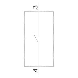 Siemens Hilfsschalterblock 1S Schraubanschluss 6A 3RH19211CA10... SIEMENS-3RH19211CA10 4011209281332 (Abb. 1)