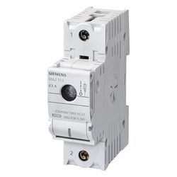 Siemens MINIZED Lasttrennschalter D02 63A 230V 1-polig 1,5 TE für NEOZED Sicherungsein... SIEMENS-5SG7113 4001869319230 (Abb. 1)