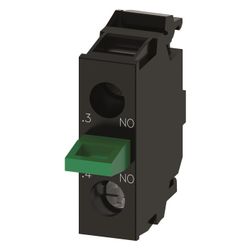 Siemens Kontaktmodul Bodenbefestigung 1 Schließer Schraubanschluss 6A 3SU1400... SIEMENS-3SU14002AA101BA0 4011209950917 (Abb. 1)