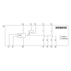 Siemens Thermistor-Motorschutzrelais 3RN2012-2BW30 mit 2 Wechslern und Federzugan... SIEMENS-3RN20122BW30 4047621006628 (Abb. 1)