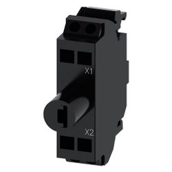 Siemens LED-Modul weiß AC/DC 24V mit Federzuganschluss 3SU1401-2BB60-3AA0... SIEMENS-3SU14012BB603AA0 4011209943025 (Abb. 1)