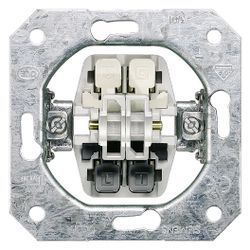 Siemens DELTA Jalousietaster Basiselement 2-polig 10A 250V Unterputz 70x70mm 5TA2114... SIEMENS-5TA2114 4001869038018 (Abb. 1)
