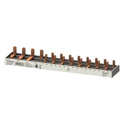 Siemens Stiftsammelschiene 10mm2 4-phasig 12TE 216mm für 1x FI 4-pol. und 8x AFDD-LS ... SIEMENS-5ST37830 4001869566566 (Abb. 1)