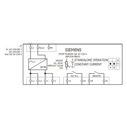 Siemens SITOP PSU8200 Stromversorgung 24V 20A 480W IP20 125x90x125mm 6EP13363BA10... SIEMENS-6EP13363BA10 4025515152583 (Abb. 1)