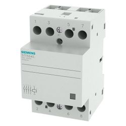 Siemens INSTA Schütz 5TT50400 4S 40A 400V 230V AC/DC 3 TE... SIEMENS-5TT50400 4001869435183 (Abb. 1)