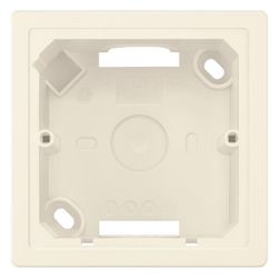 Siemens DELTA line/Style Aufputzgehäuse 1-fach Titanweiß 84x84x42,5mm IP20 5TG2901... SIEMENS-5TG2901 4001869309897 (Abb. 1)