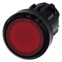Siemens Leuchtdrucktaster 3SU1001-0AB20-0AA0 tastend flach rund 22,3mm Kunsts... SIEMENS-3SU10010AB200AA0 4011209955707 (Abb. 1)