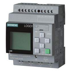 Siemens LOGO! 24 RCE Logikmodul mit Display 8 Digitaleingänge 4 Relaisausgäng... SIEMENS-6ED10521HB080BA2 4034106034443 (Abb. 1)