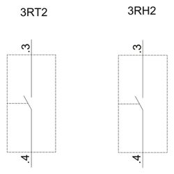 Siemens Hilfsschalterblock 3RH2911-2HA10 1 Schließer Federzuganschluss für S00/S0... SIEMENS-3RH29112HA10 4011209829527 (Abb. 1)