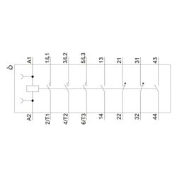 Siemens Schütz 3RT20271AP04 15kW 230V AC 2S+2Ö Schraubanschluss 45x85x141mm... SIEMENS-3RT20271AP04 4011209837676 (Abb. 1)