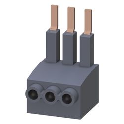 Siemens 3-Phasen-Einspeiseklemme für Motorstarter mit Schraubanschlusstechnik 3RM19... SIEMENS-3RM19201AA 4011209915107 (Abb. 1)