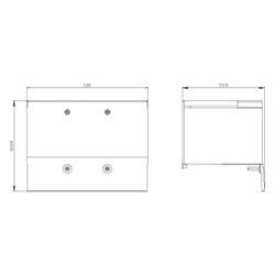 Siemens Klemmenabdeckung verlängert 3-polig für 3VA2 400/630 3VA94810WF30... SIEMENS-3VA94810WF30 4042949009450 (Abb. 1)