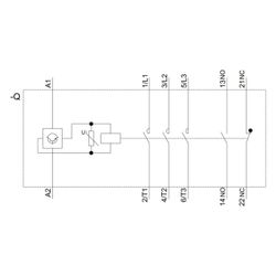 Siemens Schütz 3RT2035-1NB30 18,5kW 400V 1S+1Ö AC/DC Schraubanschluss 114x55x130m... SIEMENS-3RT20351NB30 4011209939400 (Abb. 1)