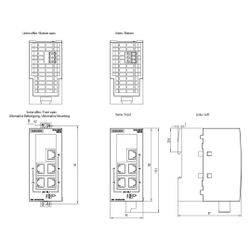 Siemens SCALANCE XB005 Industrial Ethernet Switch 5x RJ45 100Mbit/s IP20 100x... SIEMENS-6GK50050BA001AB2 4019169853903 (Abb. 1)