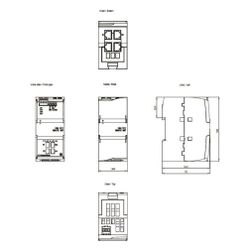 Siemens Compact Switch Module CSM 1277 für SIMATIC S7-1200 4x RJ45 100x45x75m... SIEMENS-6GK72771AA100AA0 4019169854399 (Abb. 1)