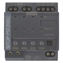 Siemens SITOP PSE200U Selektivitätsmodul 4-kanalig 24VDC 0,5A Schraubanschluss 80... SIEMENS-6EP19612BA11 4025515152651 (Abb. 1)
