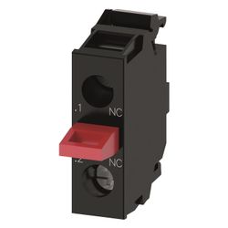 Siemens Kontaktmodul 1Ö Bodenbefestigung Schraubanschluss 6A 3SU1400-2AA10-1C... SIEMENS-3SU14002AA101CA0 4011209950924 (Abb. 1)