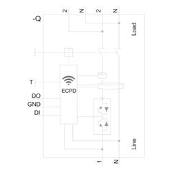 Siemens ECPD Sentron 5TY1350-3MF16 2-polig 16A 30mA Typ F mit Mess- und Kommunika... SIEMENS-5TY13503MF16 4047624417063 (Abb. 1)