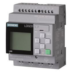 Siemens LOGO! 230RCE Logikmodul mit Display 8 digitale Eingänge 4 Relaisausgä... SIEMENS-6ED10521FB080BA2 4034106034436 (Abb. 1)