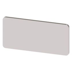 Siemens Bezeichnungsschild rechteckig 27x12,5mm Silber ohne Aufdruck 3SU1900-... SIEMENS-3SU19000AC810AA0 4011209973213 (Abb. 1)