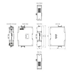 Siemens SIMATIC S7-1200 SM 1231 Analoges Eingangsmodul 8 Eingänge 13 Bit 125x... SIEMENS-6ES72314HF500XB0 4034106035891 (Abb. 1)