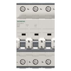 Siemens Sicherungsautomat 3-polig B 16A 6kA 400V 5SY6316-6... SIEMENS-5SY63166 4001869246819 (Abb. 1)