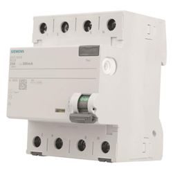 Siemens FI-Schutzschalter 5SV3 4-polig 25A 30mA Typ A 400V 4TE 5SV3342-6... SIEMENS-5SV33426 4001869427768 (Abb. 1)