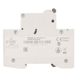Siemens Leitungsschutzschalter 5SL6120-6 1-polig B 20A 6kA 1TE... SIEMENS-5SL61206 4001869388311 (Abb. 1)