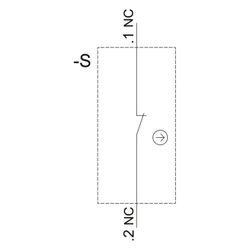 Siemens Kontaktmodul 3SU1400-1AA10-3CA0 mit 1 Öffner Federzuganschluss Frontb... SIEMENS-3SU14001AA103CA0 4011209950900 (Abb. 1)