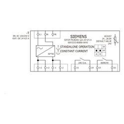 Siemens SITOP PSU8200 Netzteil 24V 5A 120W geregelt Schraubanschluss 125x45x1... SIEMENS-6EP33338SB000AY0 4025515154358 (Abb. 1)