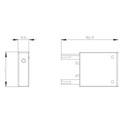 Siemens Überspannungsbegrenzer Varistor mit LED 24-48V AC 12-24V DC für Schütze 3... SIEMENS-3RT29161JJ00 4011209740082 (Abb. 1)