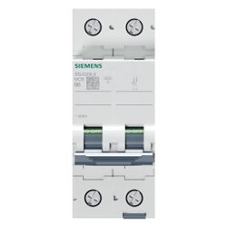 Siemens Leitungsschutzschalter 5SL6206-6 SENTRON 2-polig B 6A 400V 6kA... SIEMENS-5SL62066 4001869388557 (Abb. 1)